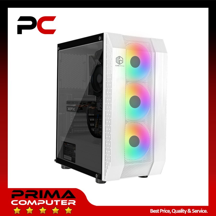 Casing PC CUBE GAMING FRINS - ATX - TEMPERED GLASS / Casing Gaming