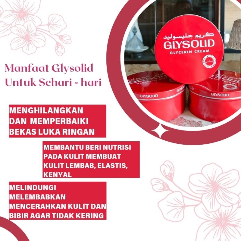 Krim Penghilang Bekas Luka Tubuh Glysolid Gliserin Cream Termurah Glysolid Cream 250ml Original Saud