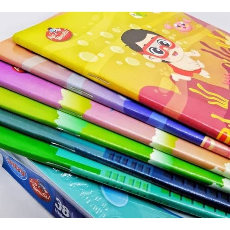 

BUKU TULIS 38 LEMBAR PACK ISI 10 PCS SINAR DUNIA