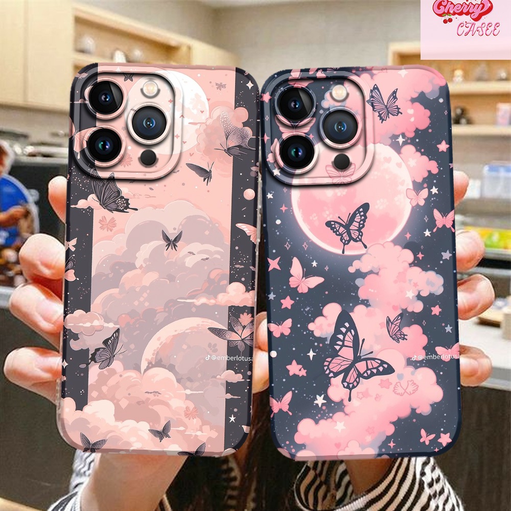 [Cherrycasee}(Untuk semua tipe HP) Case Cute-Terbaru-Case Kartun Lucu tipe hp Samsung Oppo Vivo Ipho