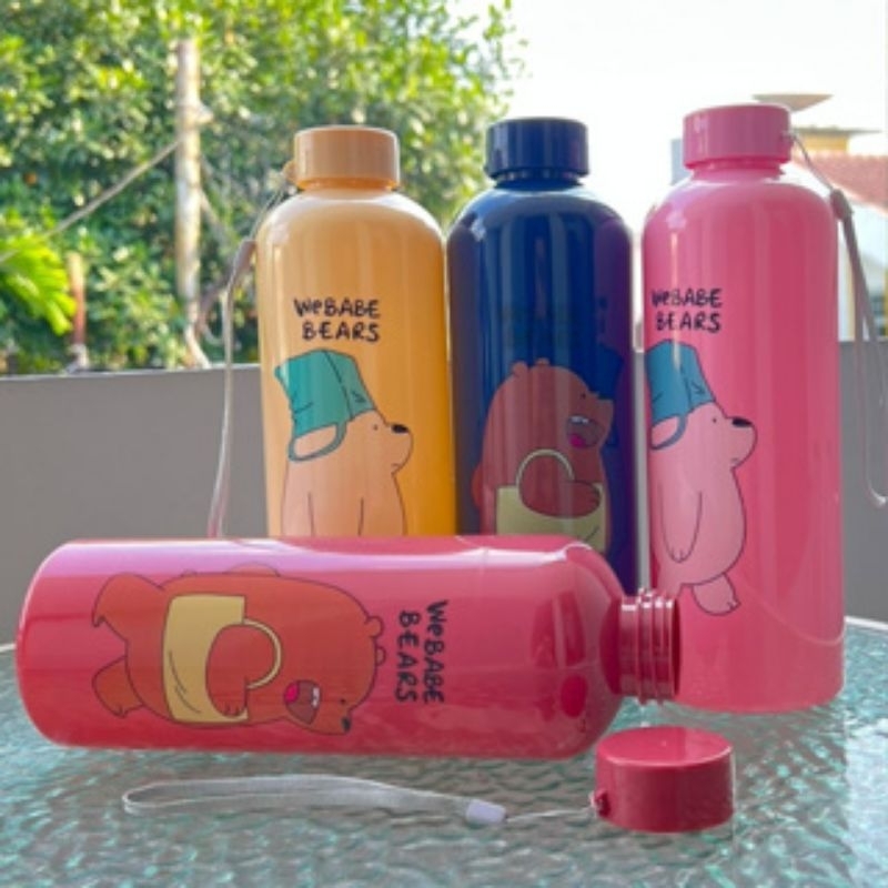 (PROMO)BOTOL MINUM 1 LITER BOTOL MINUM PLASTIK BOTOL MINUM KEKINIAN VIRAL