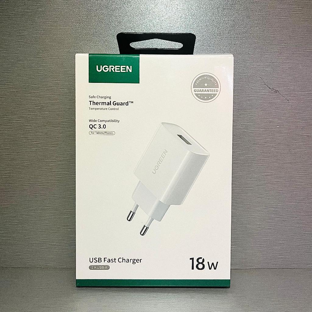 UGREEN Charger 18W Fast Charging 3.0 Port USB | Charger UGREEN 18 Watt Quick Charge 3A