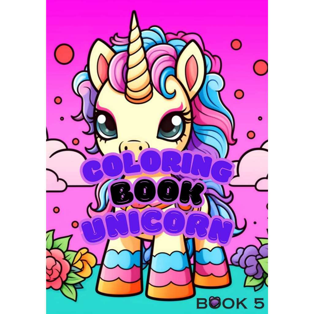 

Printable Worksheet Untuk Anak Mewarnai Kuda Fantasy Unicorn Book 6