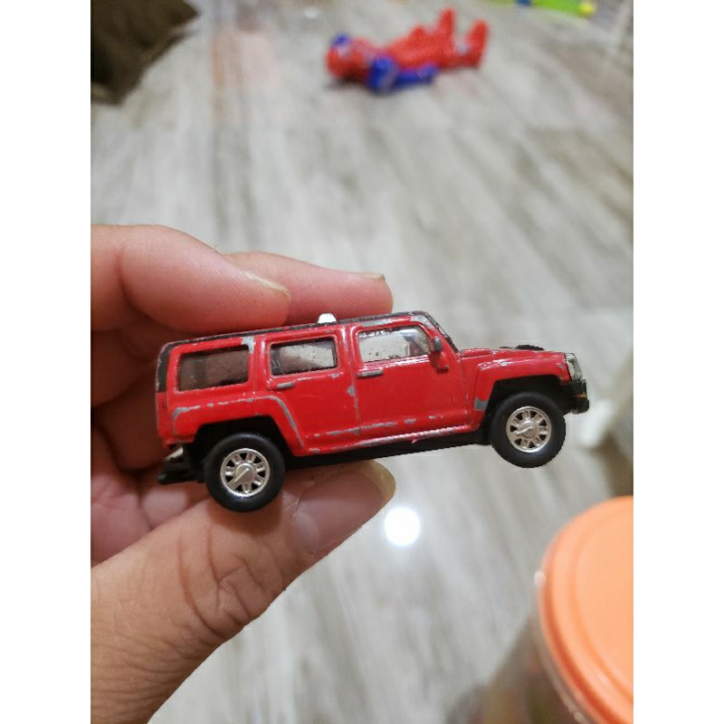 DIECAST DIE CAST JUALAN MAINAN MOBILAN MOBIL TOYS SECOND PL TOY PRELOVED CARS HUMMER HUMER JEEP JIP 