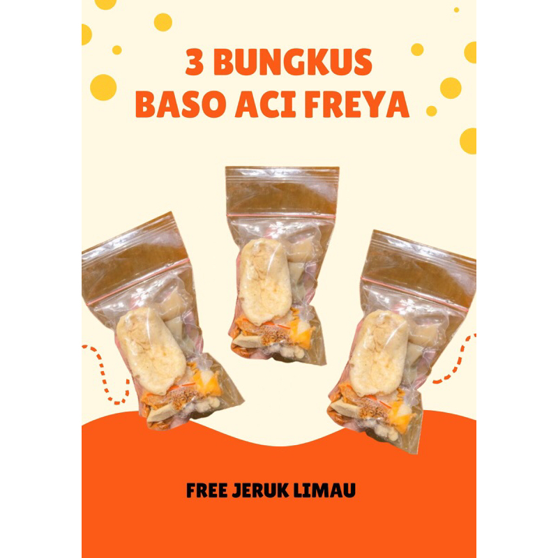 

Paket 3 Bungkus Baso Aci Instan By Mdshopklaten