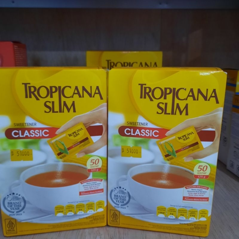 

TROPICANA SLIM CLASSIC 50sachet