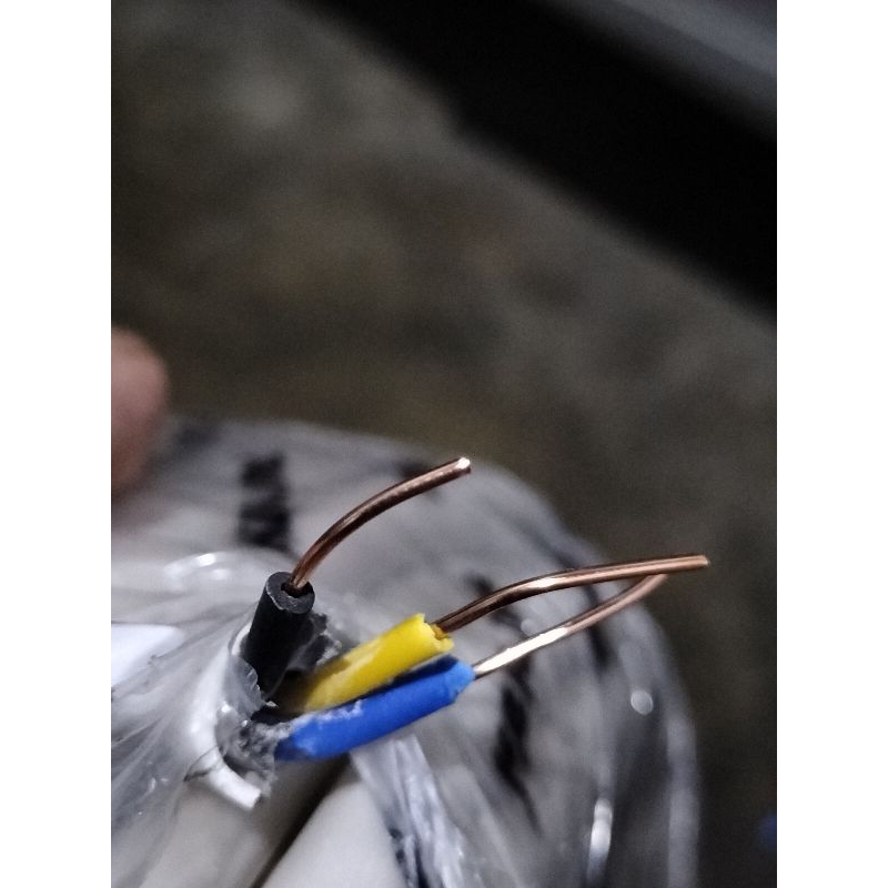 kabel kawat tembaga murni SNI ukuran 3x1 5 panjang 50 y.cocok untuk instalasi listrik rumah