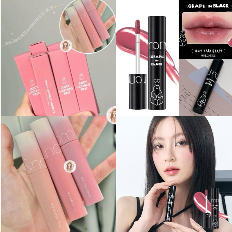 PASTI ORI INAPSQUARE JUICY LASTING TINT RIPE FRUIT BARE NUDE EDITION BARE GRAPE NUCADAMIA POMELO SKI