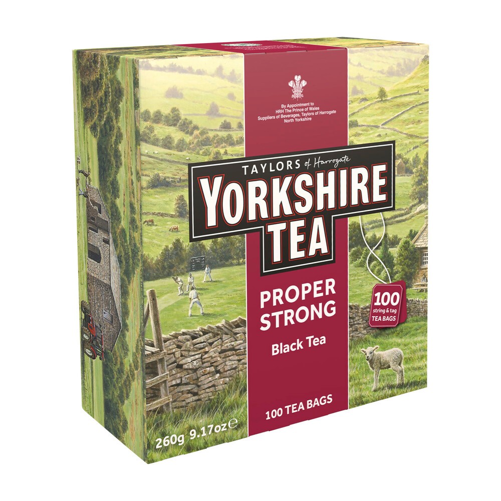 

Taylors Of Harrogate Yorkshire Tea Proper Strong | 100 pack Australia