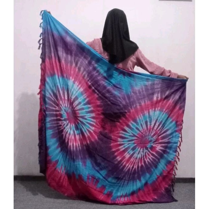 KAIN PANTAI BALI SARUNG PANTAI BALI KAIN BALI MOTIF TIE DYE BAHAN RAYON HALUS LEMBUT ADEM KAMEN BALI