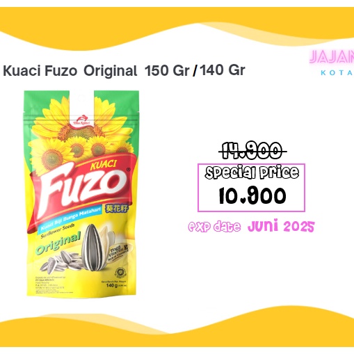 

DISKON Dua Kelinci Kuaci FUZO Original 15 gram 14 gram