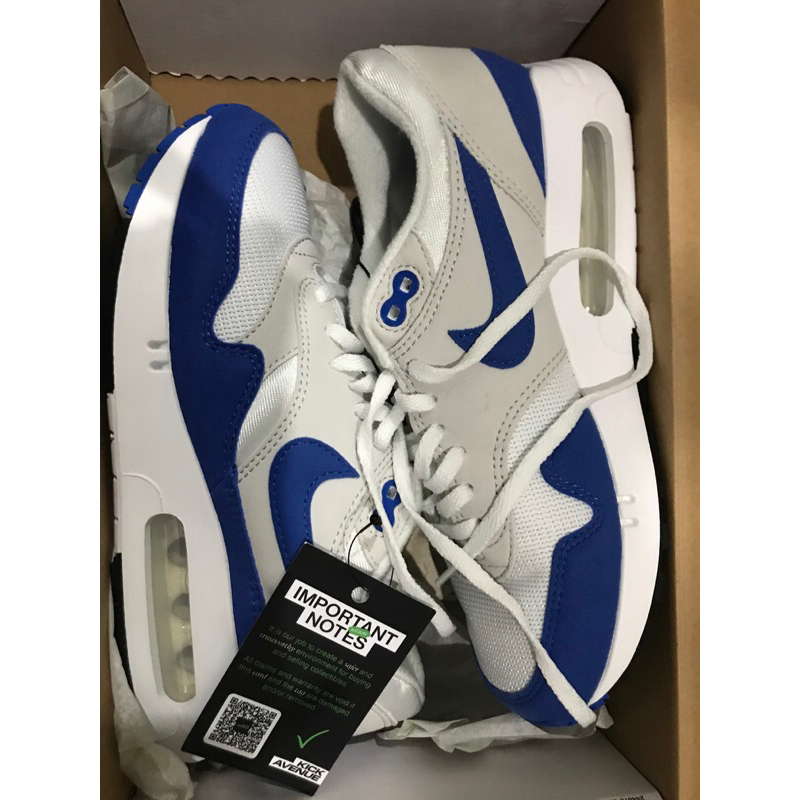 sepatu Nike air putih biru