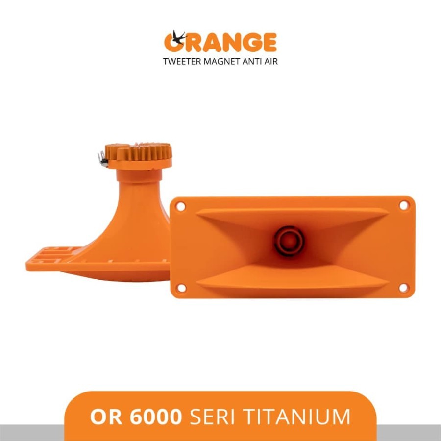 Tweeter Orange 6000 Waterproof Tweeter Magnet Anti Air Orange OR 6000 OR6000 Speaker Pemanggil walet