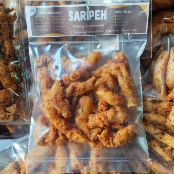 

Paket reseller USUS AYAM KRISPY Original Pedas Daun Jeruk saripeh snack / Usus Ayang Krispy Original Pedas Daun Jeruk kemasan ekonomis cocok untuk d jual lagi saripeh snack Sudah Terjual Ribuan Pcs di Offline