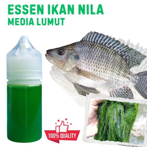 Essen Oplosan Sereh Pandan Lumut Umpan Ikan Nila Liar 30ML