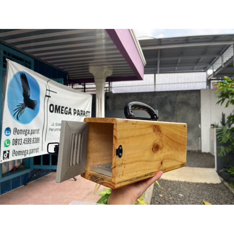 box free fly traveler small parrot cocok untuk sun conure falk parkit libe bird indian ringneck hans