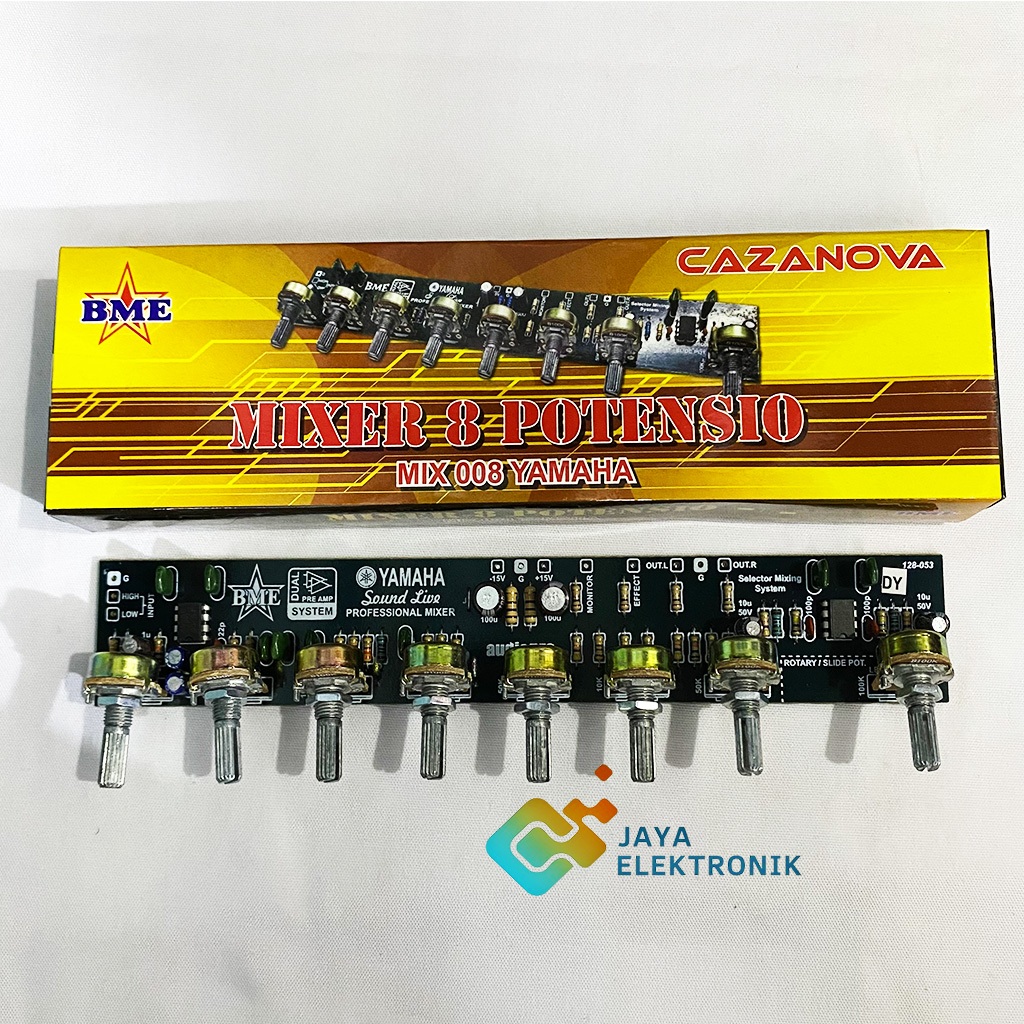 KIT Mixer 8 Potensio BME MIX 008 YAMAHA
