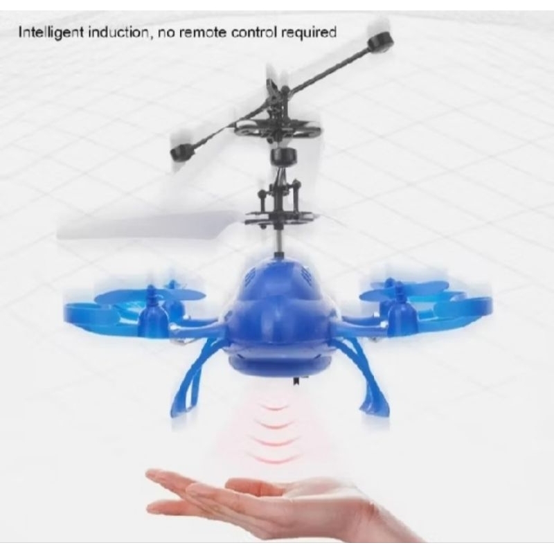 mainan drone sensor tangan terbang mainan anak drone Rc remote control