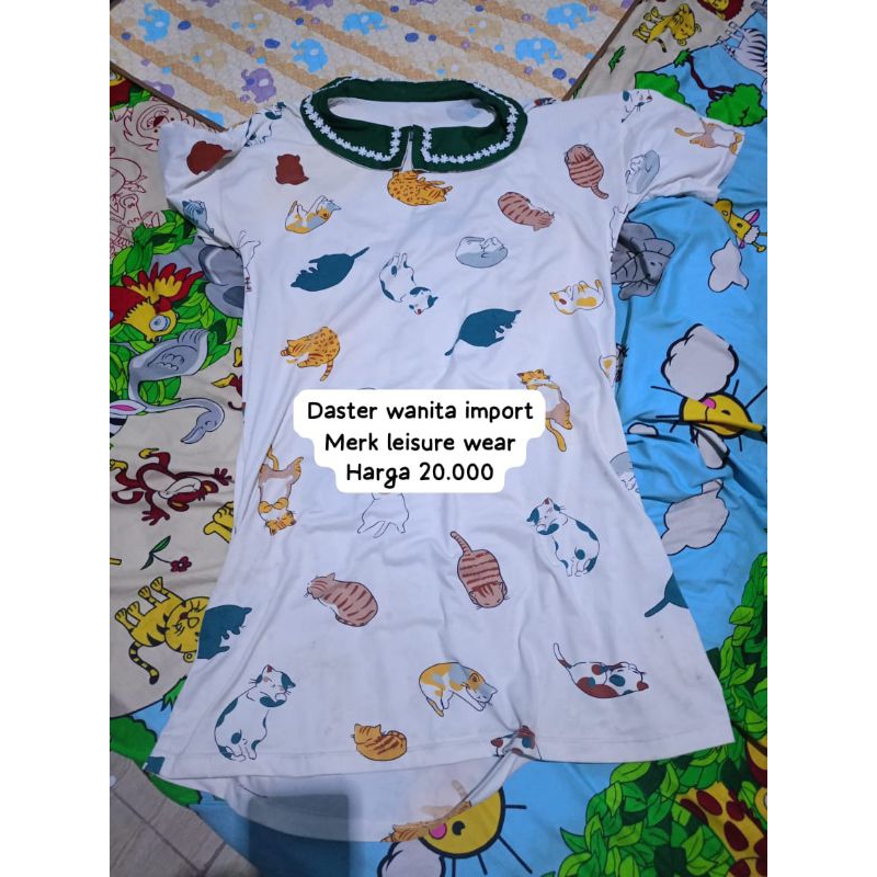 Daster import merk leisure wear