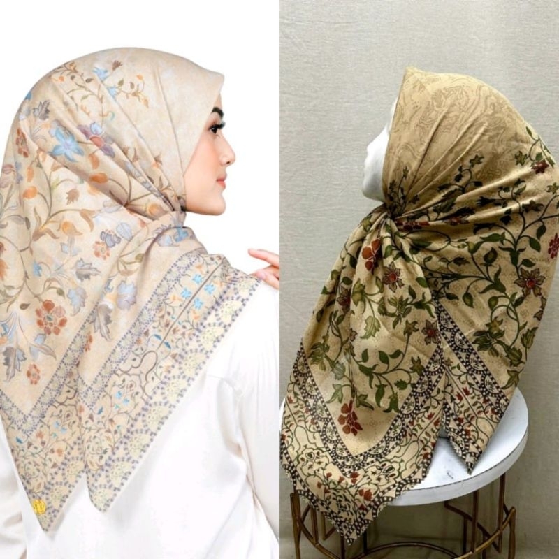 SEGI EMPAT MOTIF | SEGI EMPAT BAHAN VOAL | VOAL MOTIF | KAYLA SCARF | SEGI EMPAT MOTIF PREMIUM