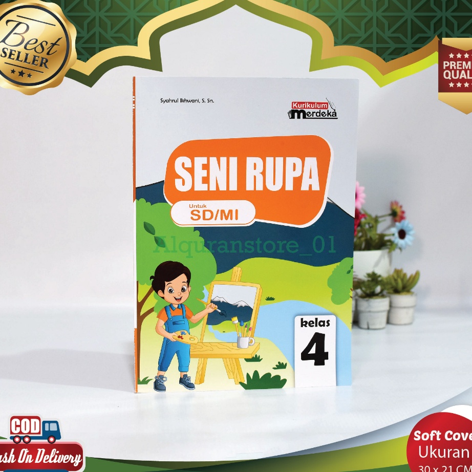 SPECIAL BUKU SISWA SD MI Kelas 4 VI Empat Mapel SENI RUPA Kurikulum Merdeka Kurikulum Penggerak 224 