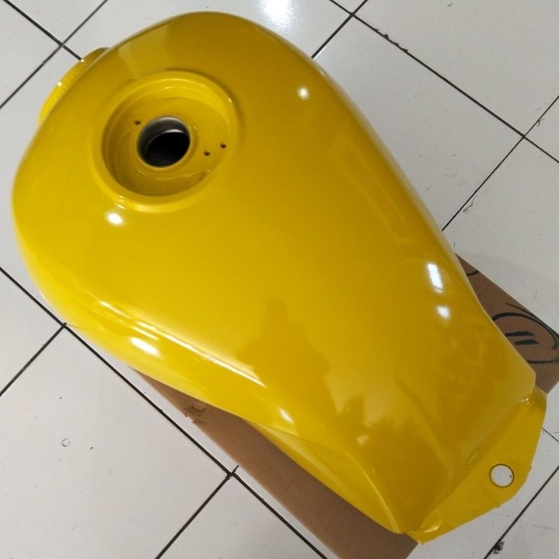 Tangki Bensin Motor Roda3 warna KUNING "ORIGINAL VIAR"