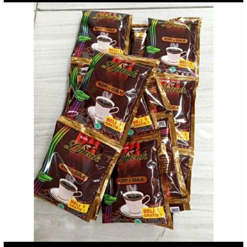 

Kopi Luwak 16 Sachet Kopi + Gula Kopi Hitam