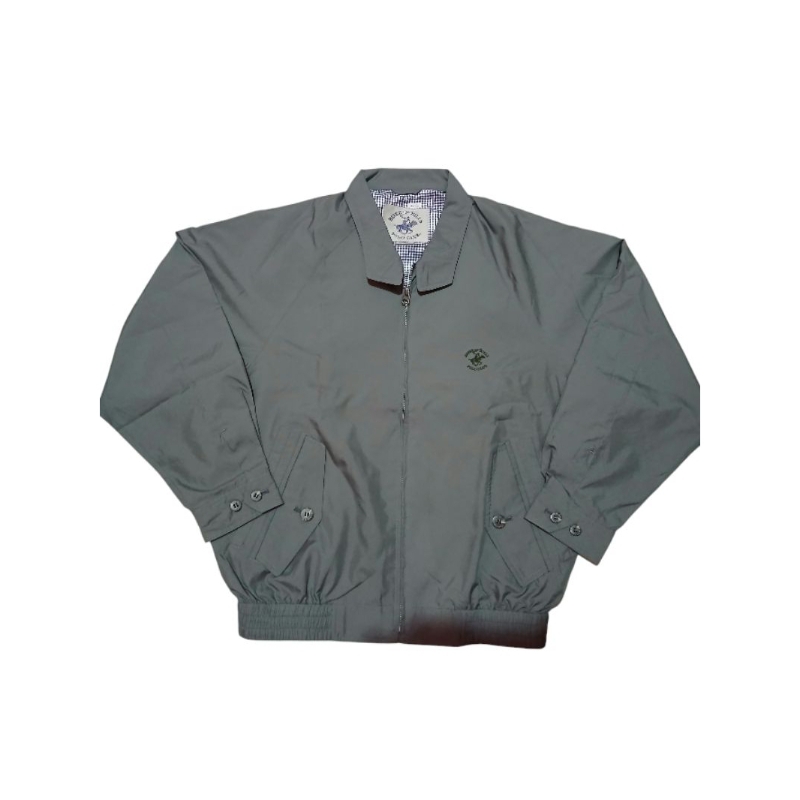 Jaket Harrington BPHC Beverly Hills Polo Club Full Tartan