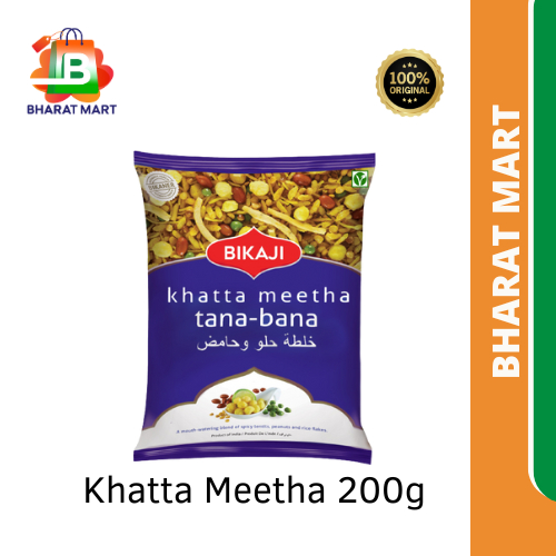 

Bharat Mart - BIKAJI KHATTA MEETHA TANA-BANA 200 G