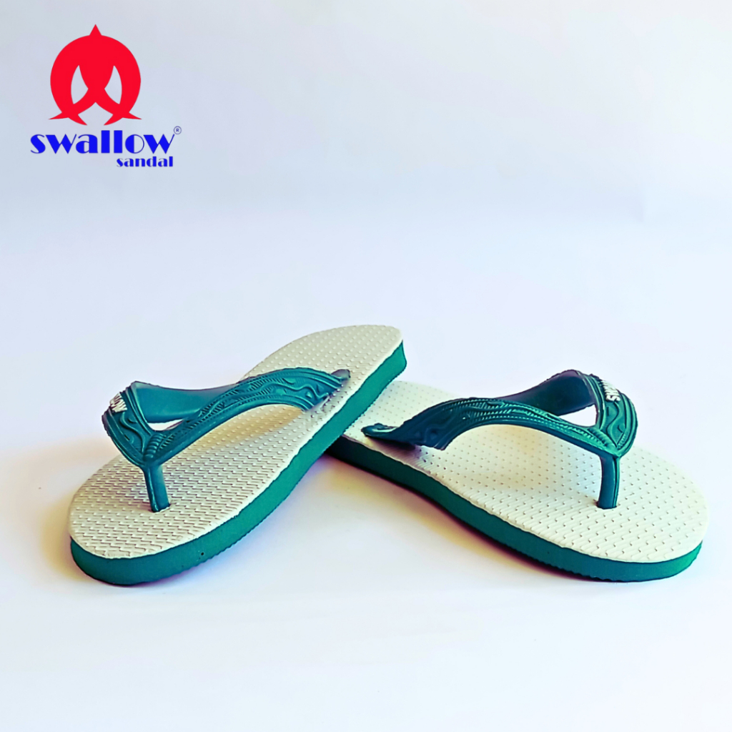 Sandal Jepit Swallow Classic Pria dan Wanita Warna Hijau