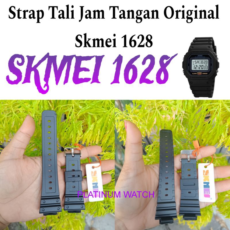 TALI STRAP JAM TANGAN SKMEI 1628 Skmei1628 ORIGINAL