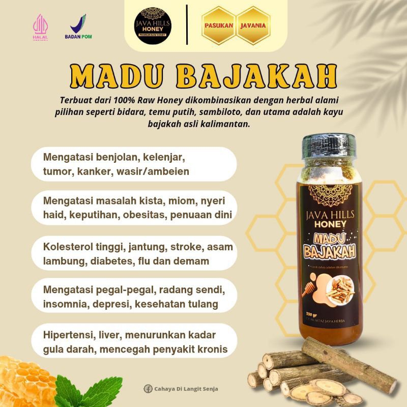 

Madu Bajakah java hills honey