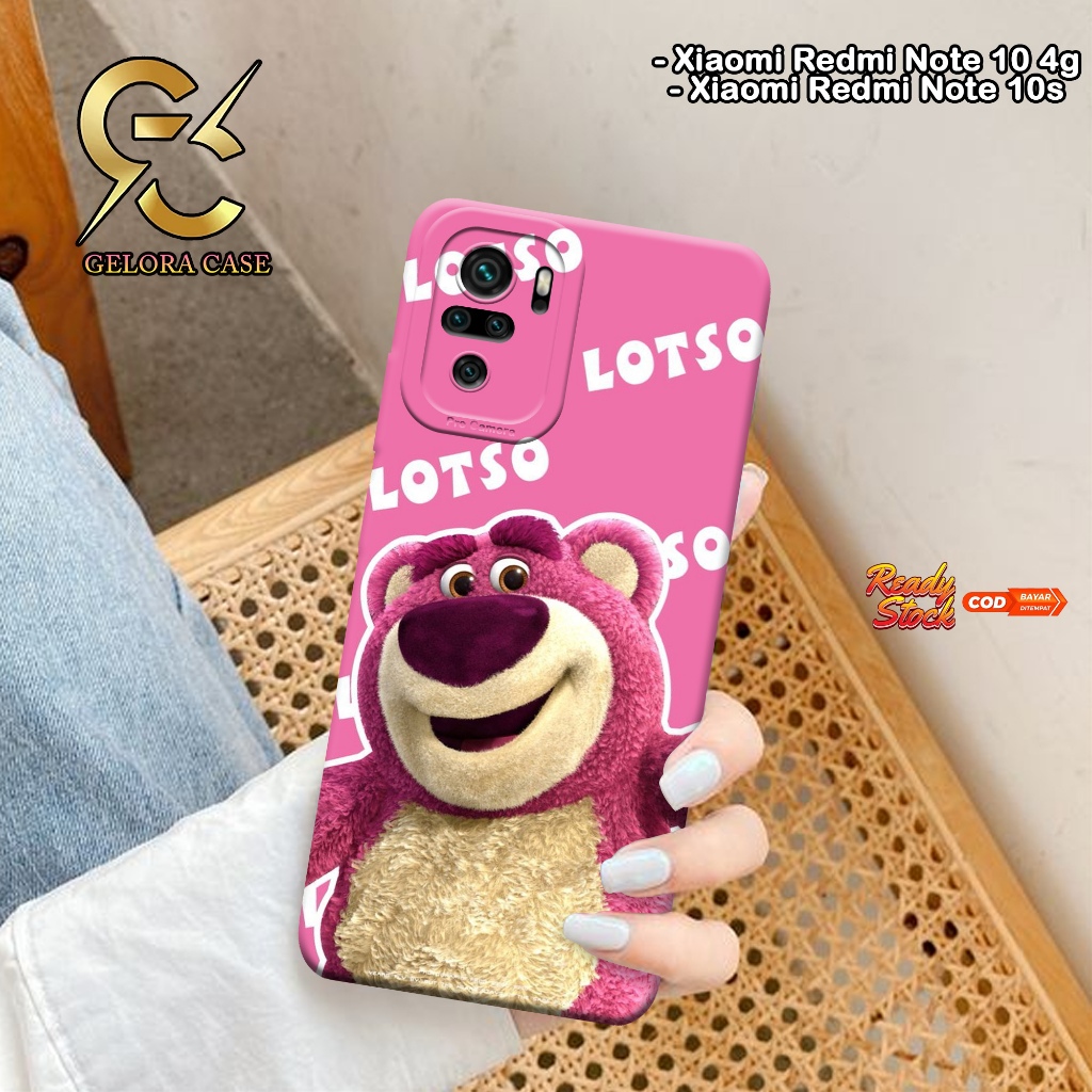 softcase Xiaomi Redmi Note 10 4G/10S  - geloracase - Casing Redmi Note 10 4G/10S  - Motif case carto
