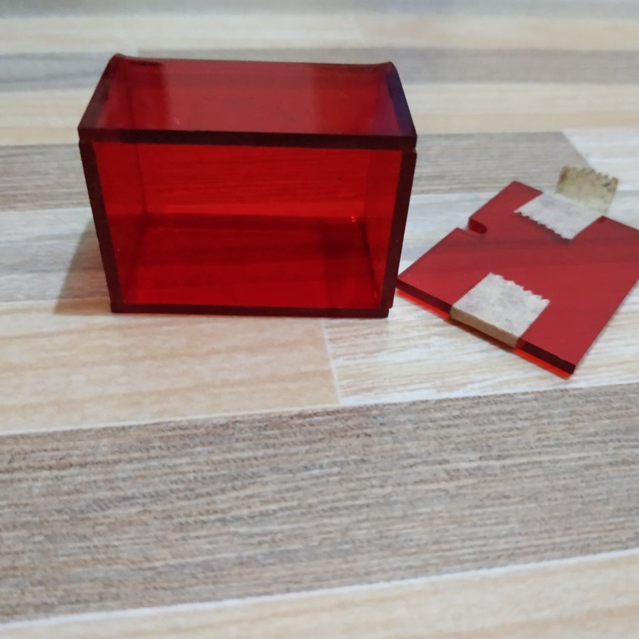 DIY BOX TRANSPARENT ACRYLIC 40x30x27 mm SHADOW BOX CASE FOR REMOTE AUDIO ELECTRONIC COMPONENTS POWER