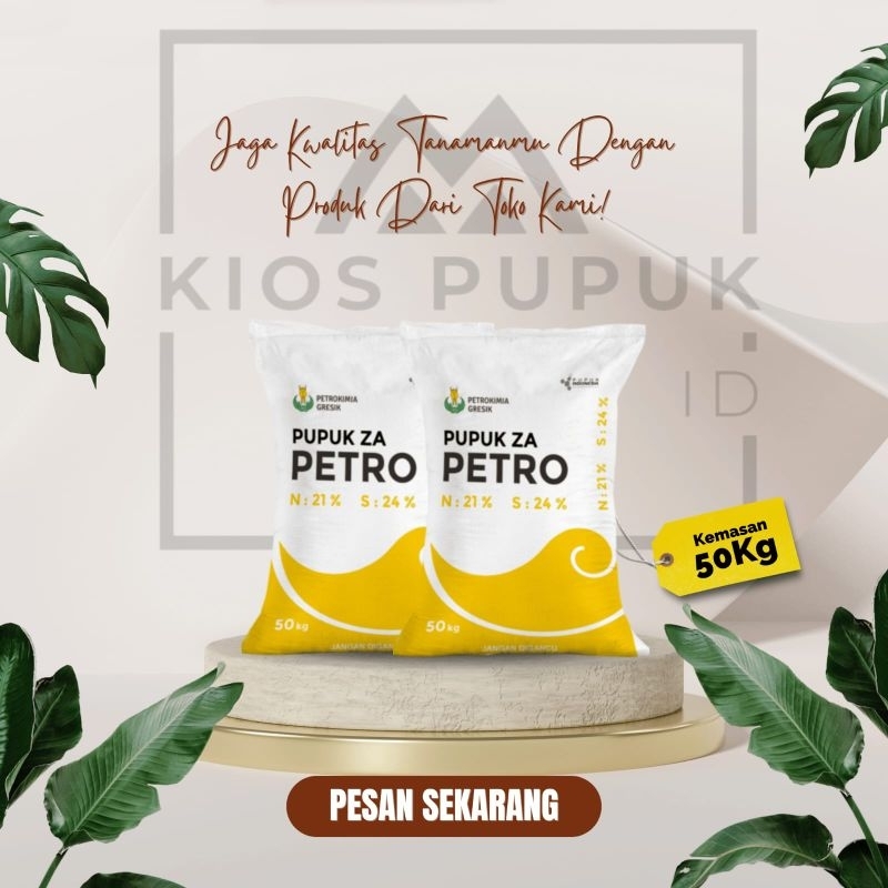 Pupuk ZA Petro 50Kg ORIGINAL / pupuk kimia / pupuk padat / pupuk tanaman