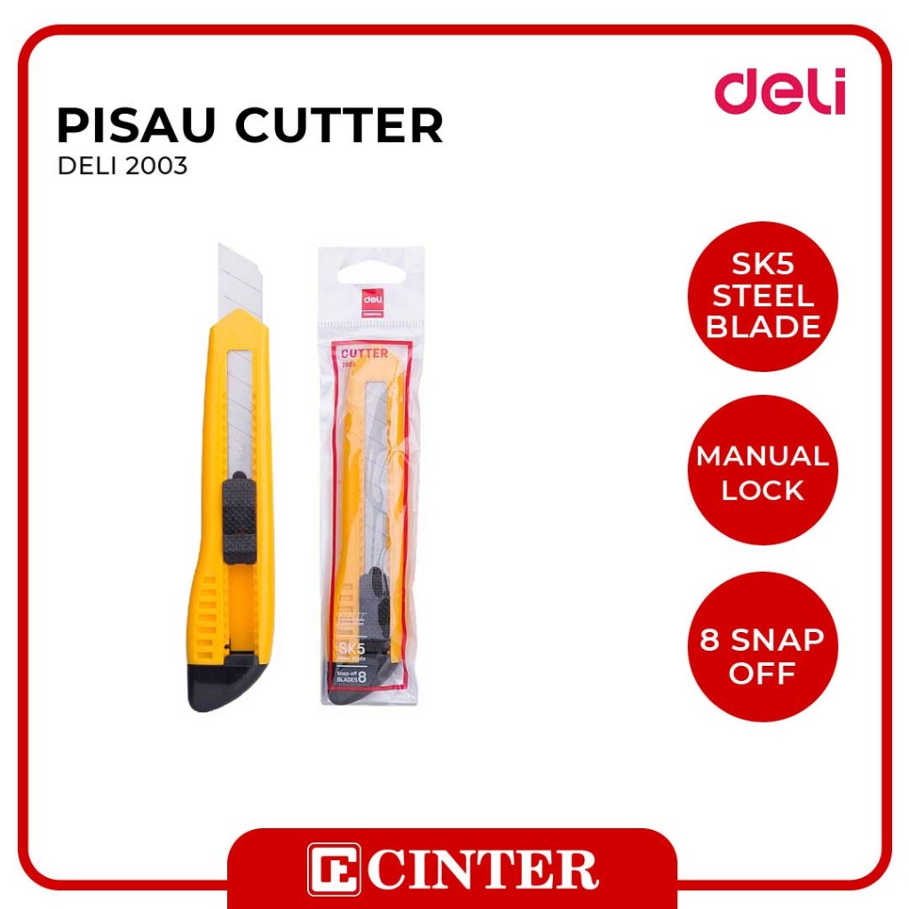 

DELI - PISAU PEMOTONG / CUTTER BESAR E2003