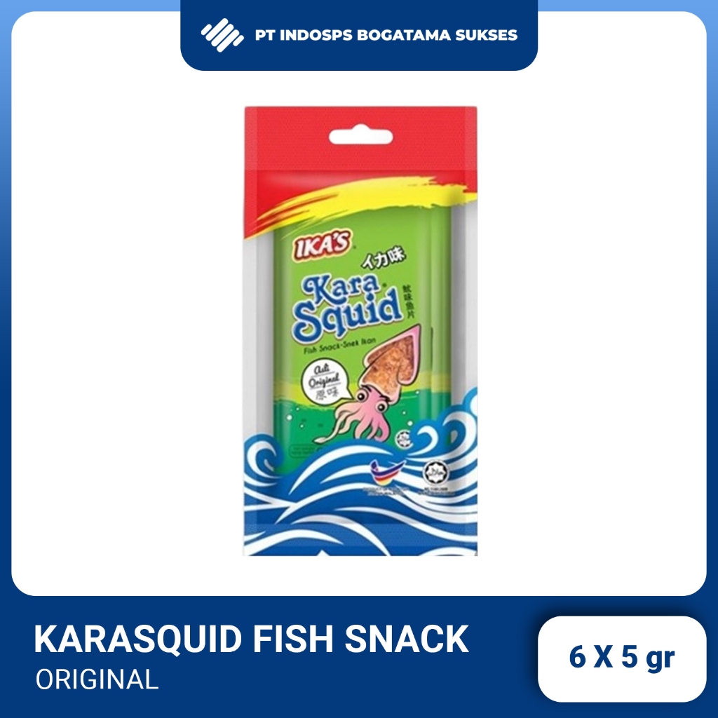 

Ika's KaraSquid Fish Snack Original | Snack Ikan