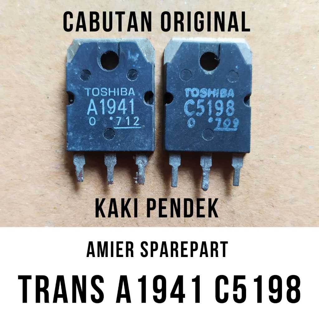 TRANSISTOR A1941 C5198 ORIGINAL 1941 5198