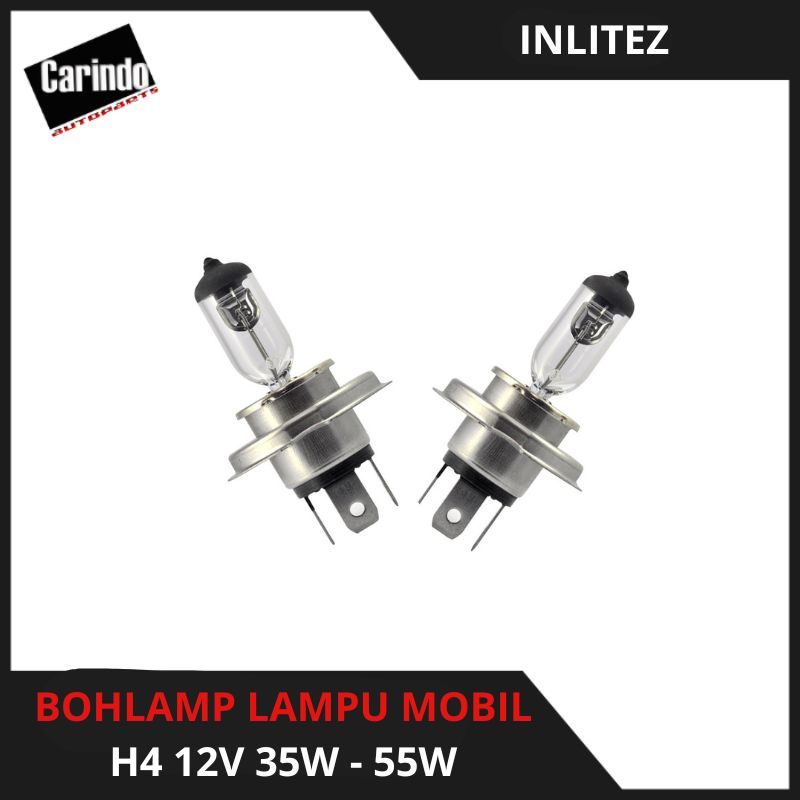 Lampu Mobil Lampu Depan Mobil Halogen Inlitez H4 35W-55W
