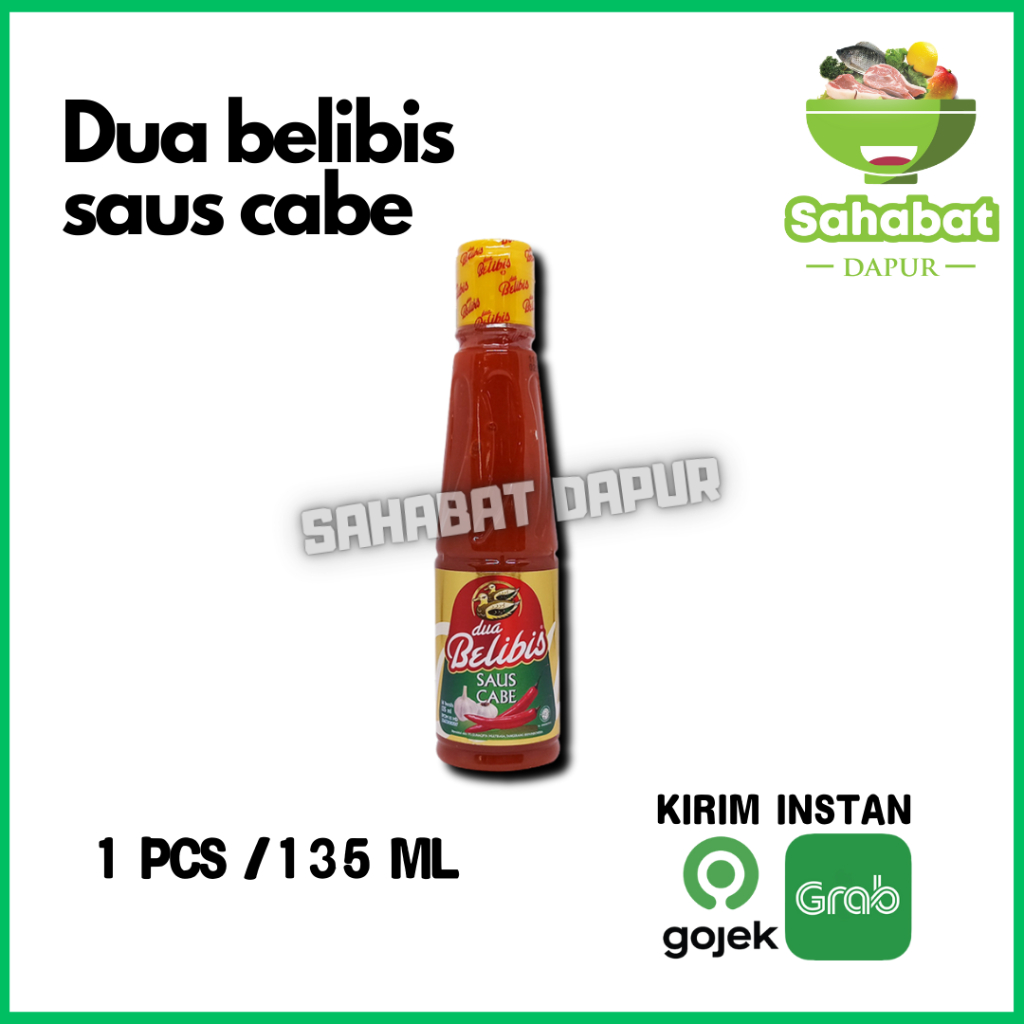 

Saos / Saus Belibis cabe 135 ml - Sahabatdapur