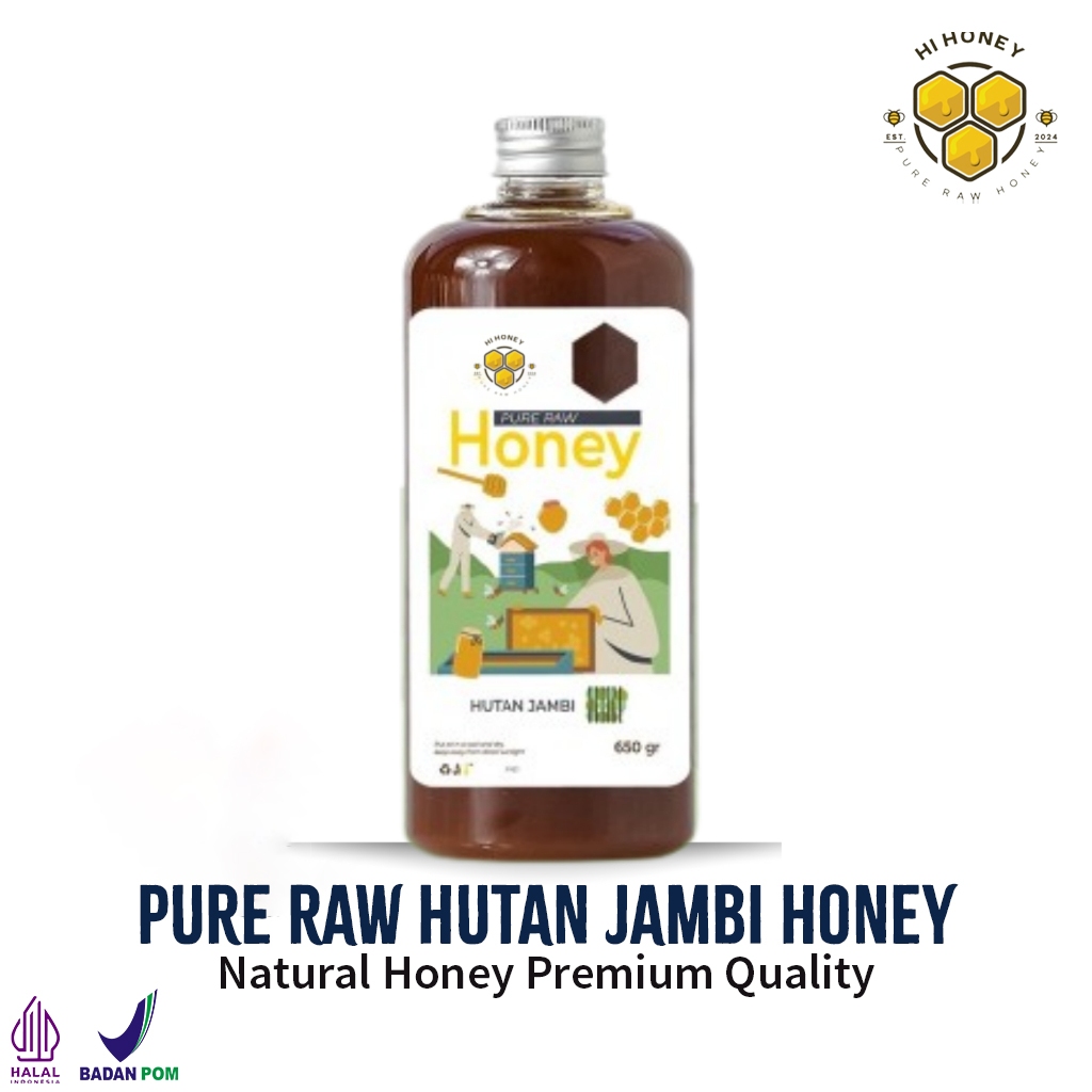 

Hi Honey Madu Hutan Jambi 650gr