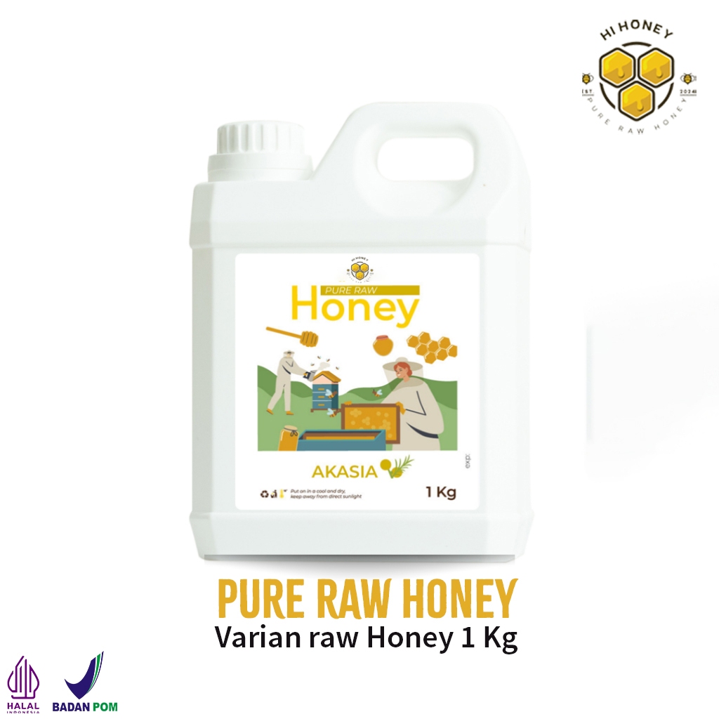 

Hi Honey Madu Akasia 1kg Memiliki Sifat Antibakteri