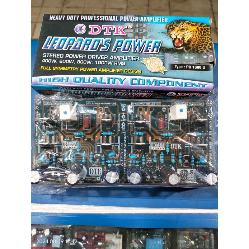 Kit Driver Power Stereo 400W-1000W Leopard's