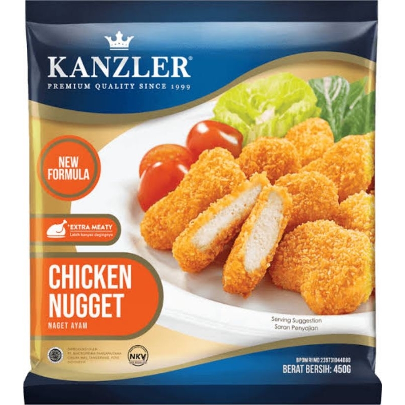 

Kanzler Chicken Nugget Original 450gr