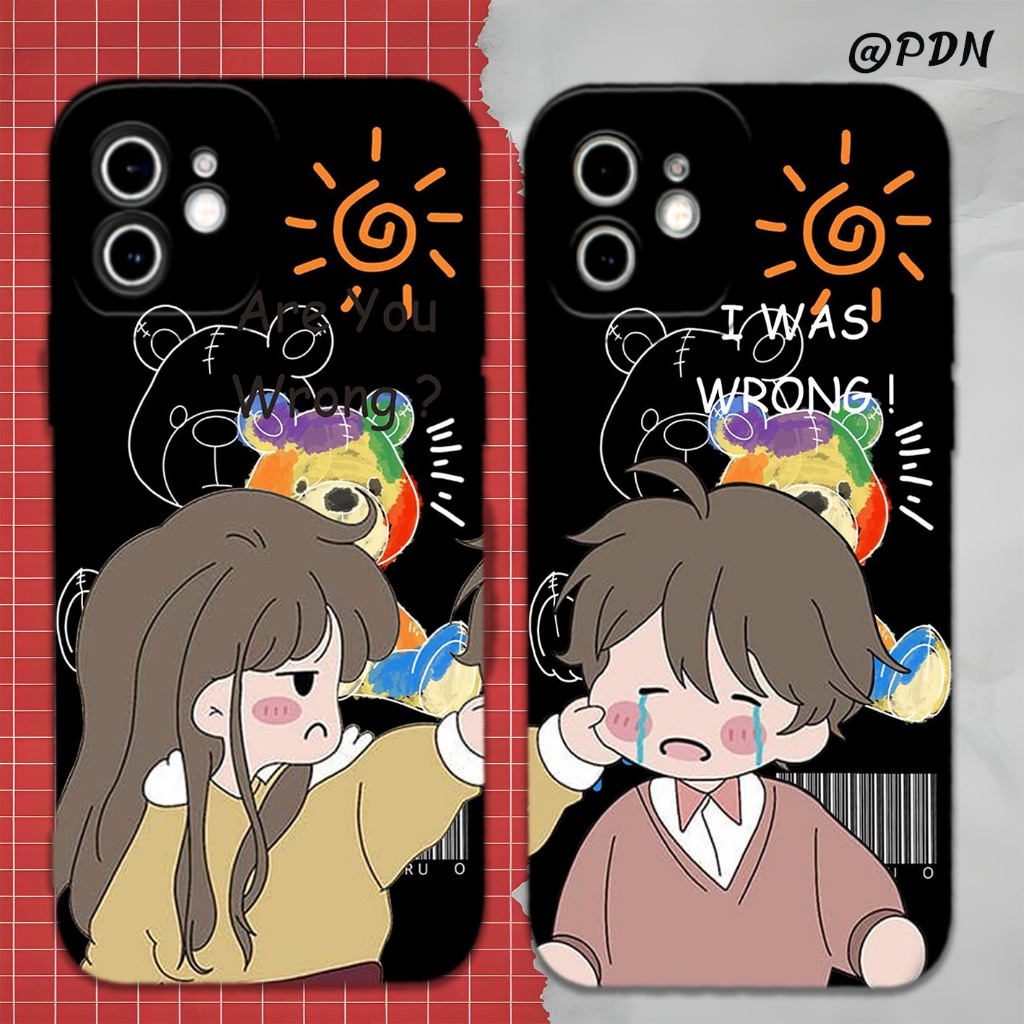 CASE COUPLE UNTUK SEMUA TYPE HANDPHONE OPPO / VIVO / SAMSUNG /REDMI / INFINIX /REALME / IPH / POCO /