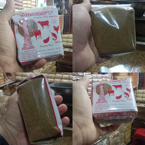 

Tanamo Bumbu Rendang Khas Bukittinggi 250 Gram