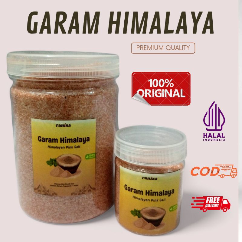 

Garam Himalaya Premium Super Fine Himsalt Kemasan Toples 800 gram