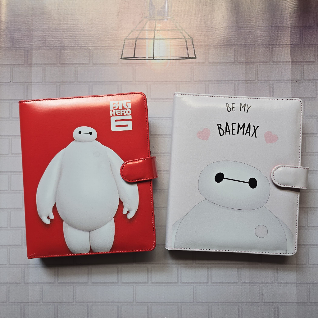 

Binder Motif Baemax Ukuran A5 20ring Dan B5 26ring Bahan Kulit Sintetis Binder Aesthetic