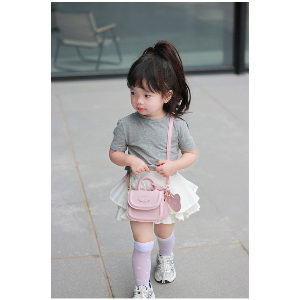 Tas Pesta Anak Model Korea Lucu / Tas Selempang Anak Perempuan Premium