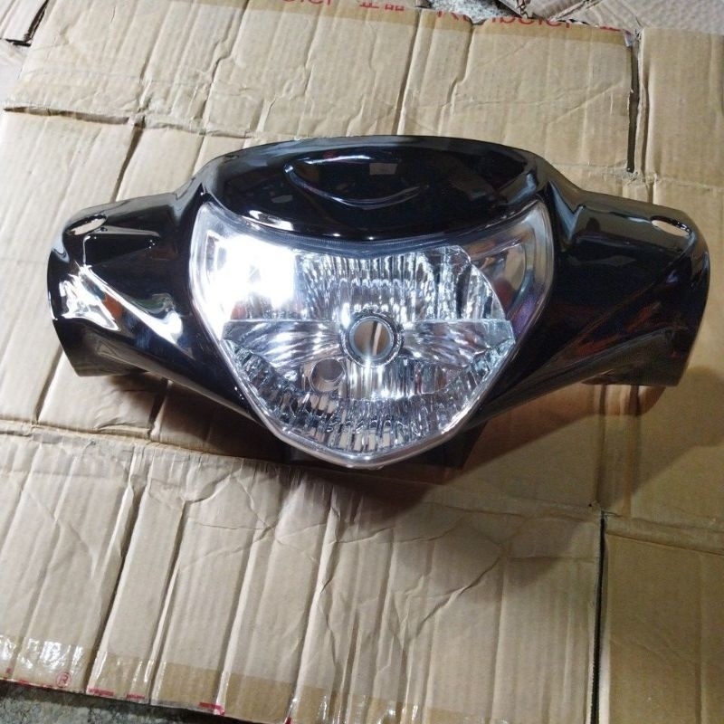BATOK KEDOK TOTOK KEPALA REFLEKTOR LAMPU DEPAN SPIN NEW 125